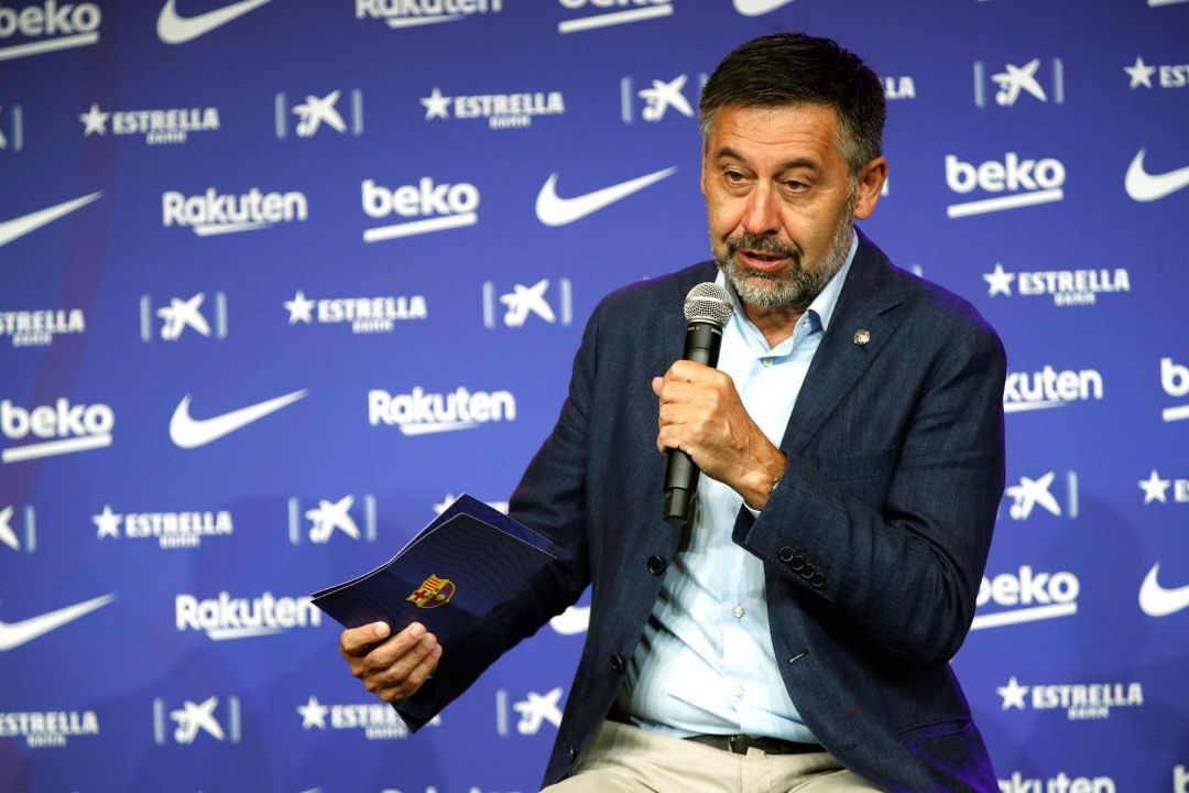 El presidente del FC Barcelona, Josep Maria Bartomeu El presidente del FC Barcelona, Josep Maria Bartomeu