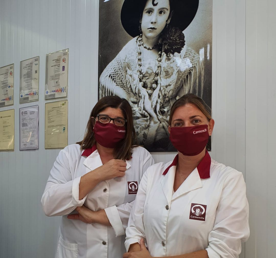 Montse Botella, directora de Calidad y Marisa Verdú, directora de I+D de Carmencita Montse Botella, directora de Calidad y Marisa Verdú, directora de I+D de Carmencita