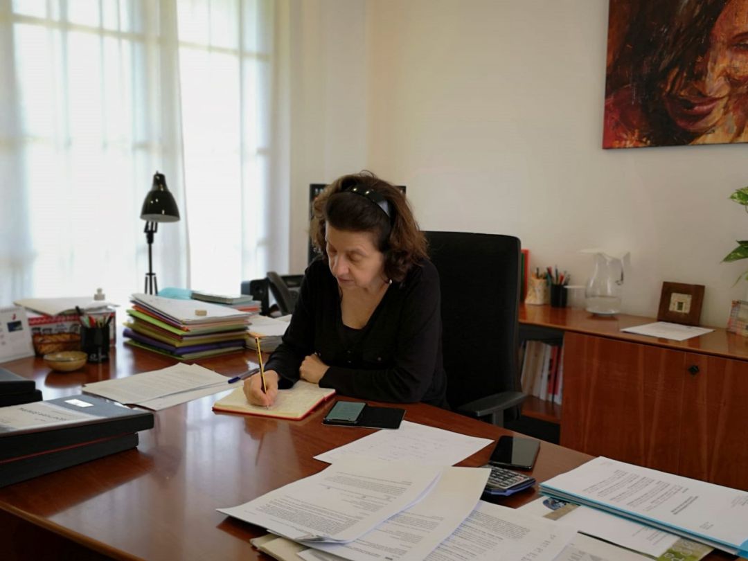La consellera de Asuntos Sociales y Deportes, Fina Santiago. La consellera de Asuntos Sociales y Deportes, Fina Santiago.