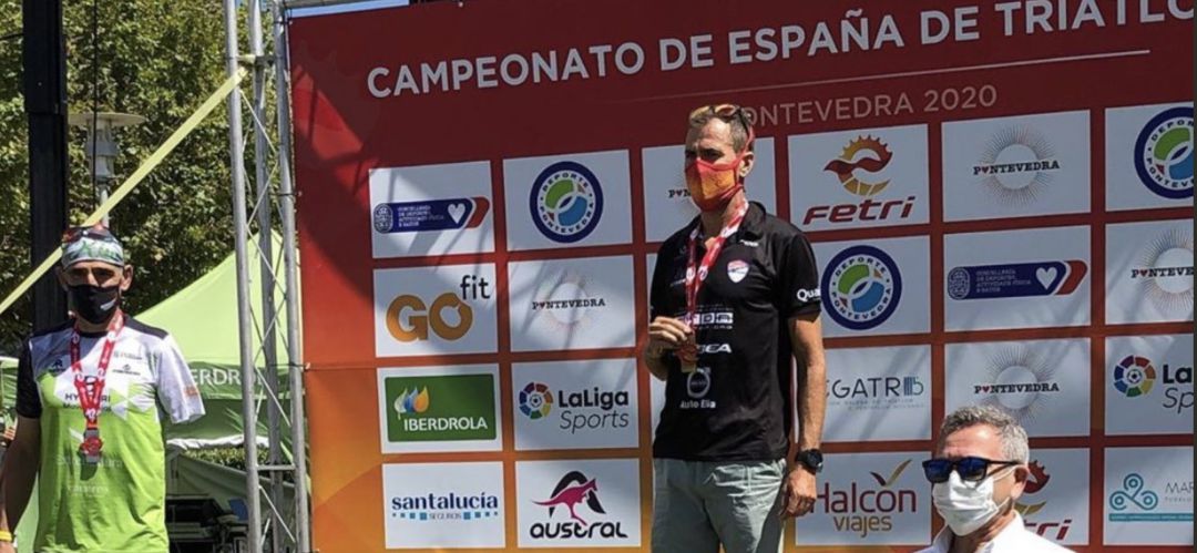 Podium del Cto de España celebrado en Pontevedra Podium del Cto de España celebrado en Pontevedra