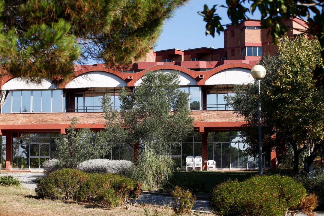Aspecto de la Residencia Mossen Homs de Terrassa (Barcelona) Aspecto de la Residencia Mossen Homs de Terrassa (Barcelona)