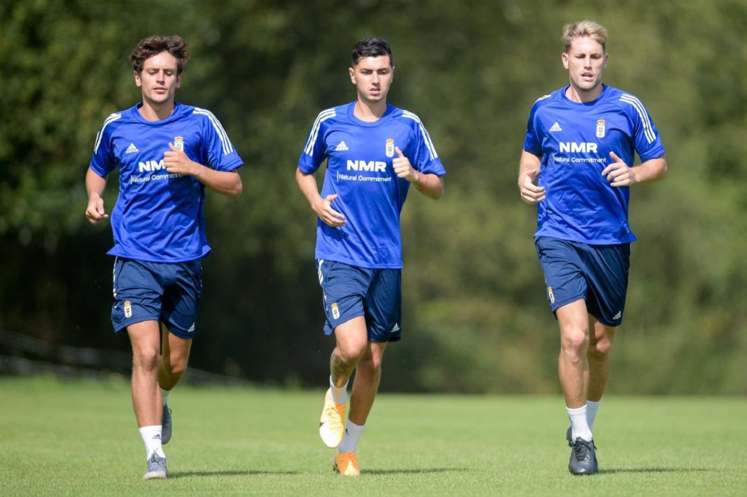 Marco Sangalli, Rafa Mújica y Carlos Hernández en El Requexón. Marco Sangalli, Rafa Mújica y Carlos Hernández en El Requexón.