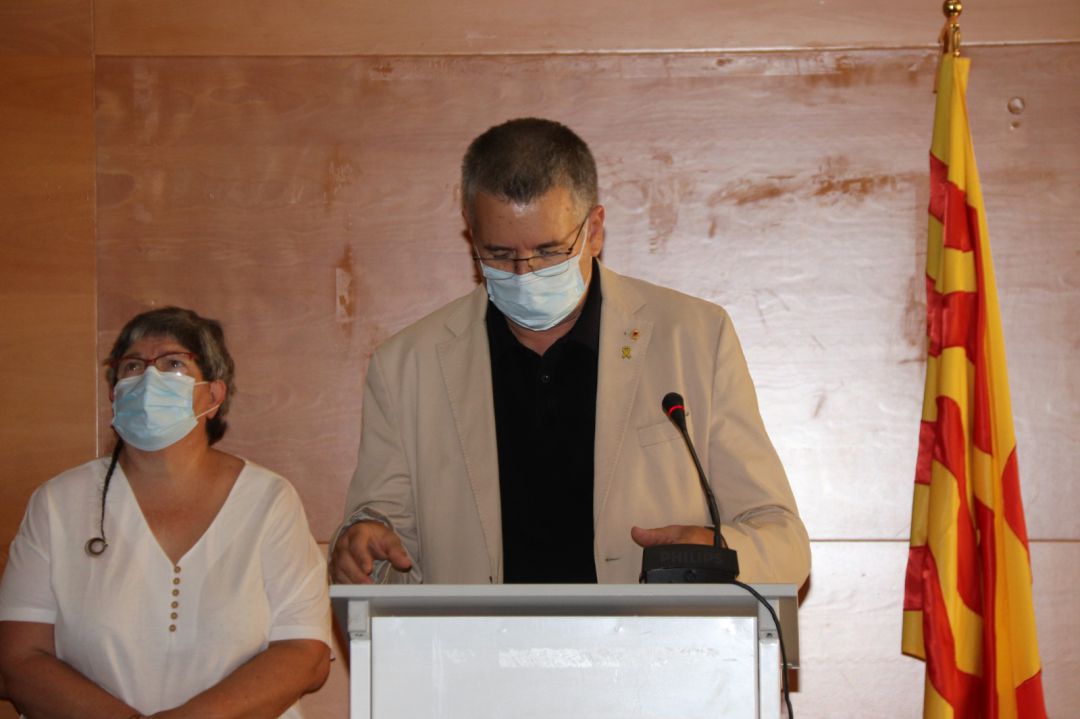Pau Ricomà en la compareixença d'aquest dimecres 26 d'Agost Pau Ricomà en la compareixença d'aquest dimecres 26 d'Agost