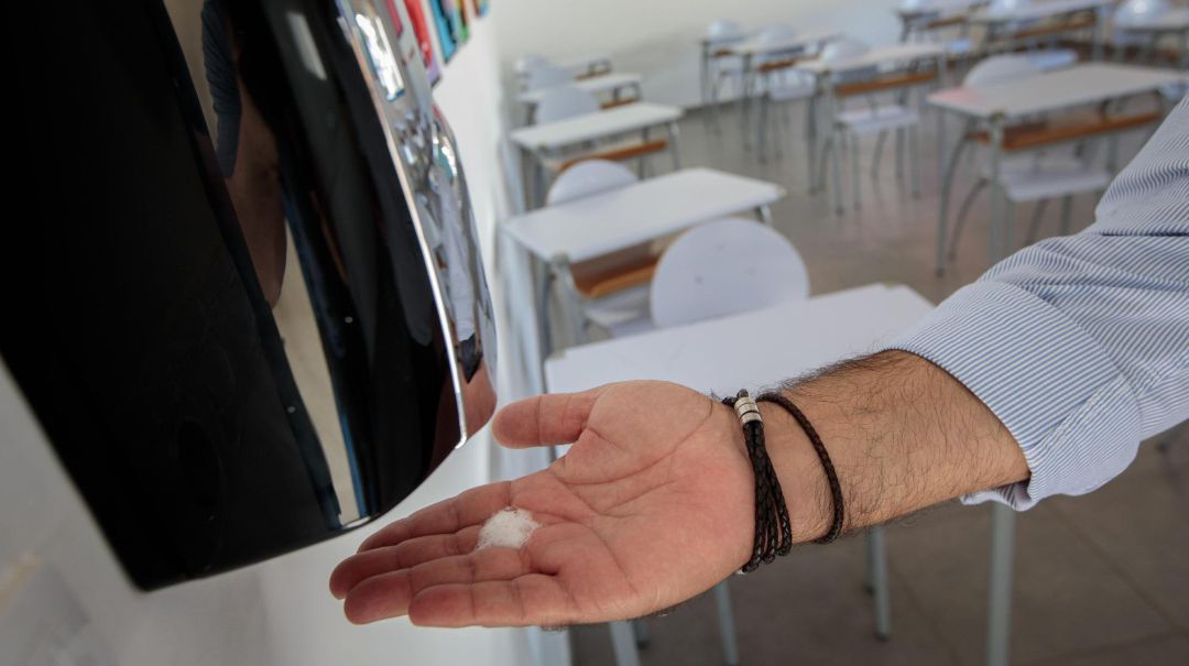 Seguridad anticovid en los colegios. Seguridad anticovid en los colegios.