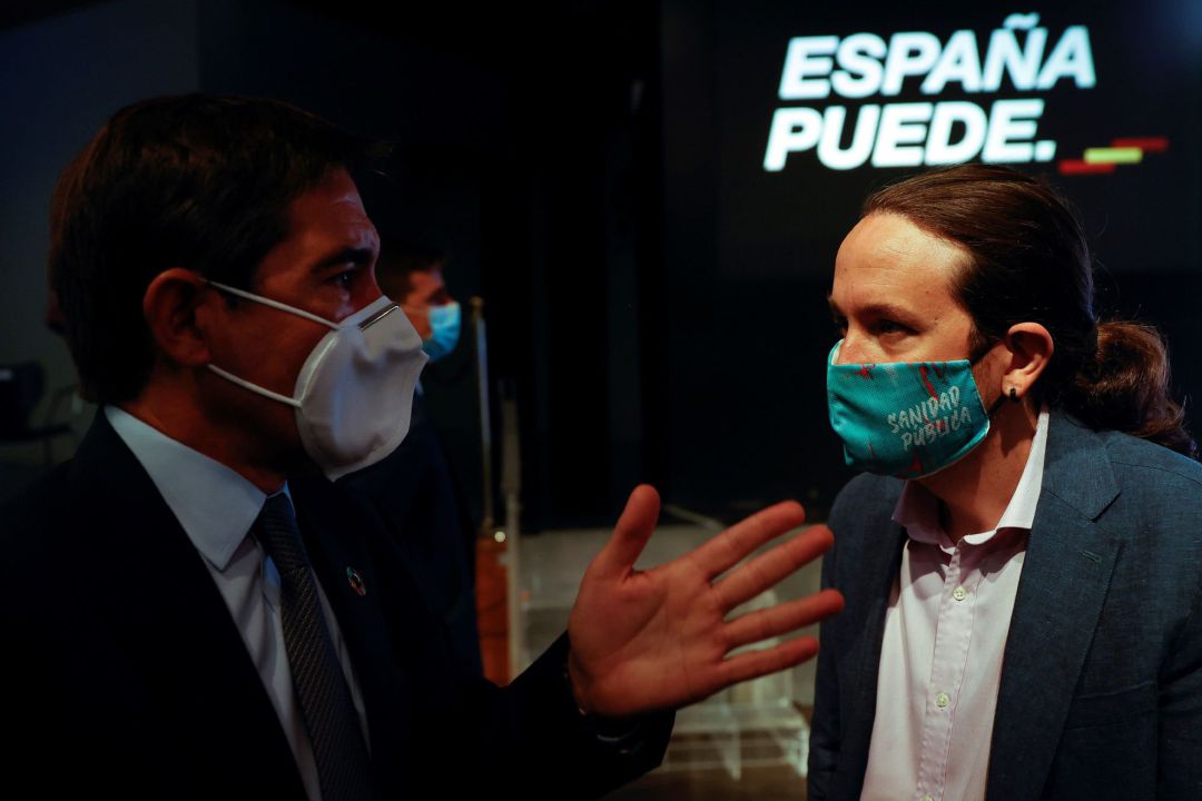 El vicepresidente del Gobierno, Pablo Iglesias. El vicepresidente del Gobierno, Pablo Iglesias.
