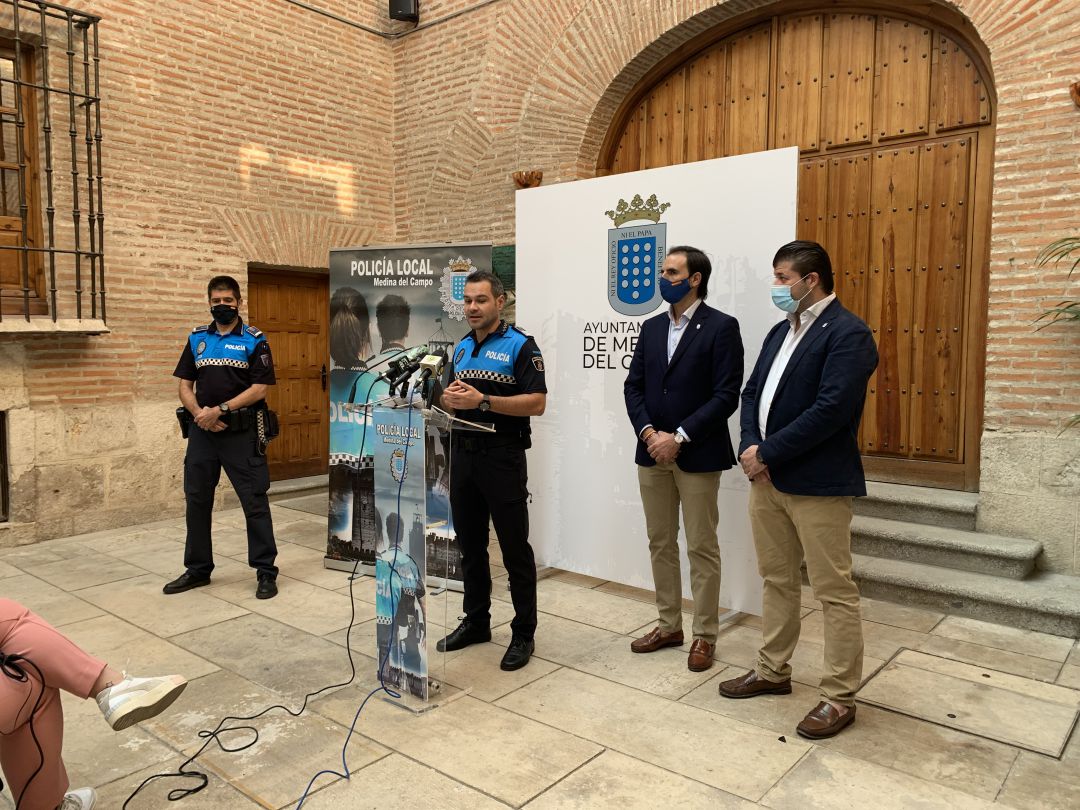 Presentación de la Memoria 2019 de la Policía Local en el Ayuntamiento de Medina del Campo Presentación de la Memoria 2019 de la Policía Local en el Ayuntamiento de Medina del Campo