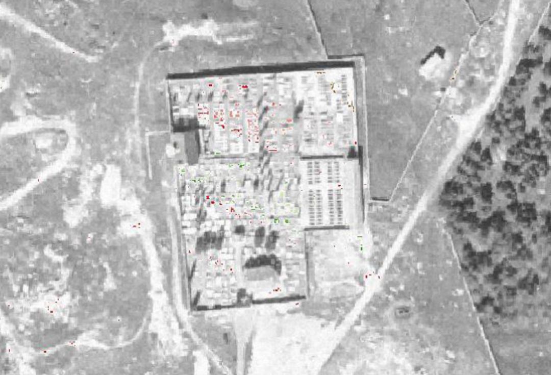 Fotografía área cementerio de El Espinar Fotografía área cementerio de El Espinar