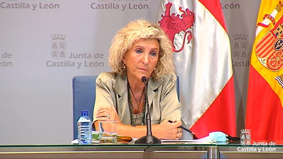 La consejera de Sanidad, Verónica Casado La consejera de Sanidad, Verónica Casado