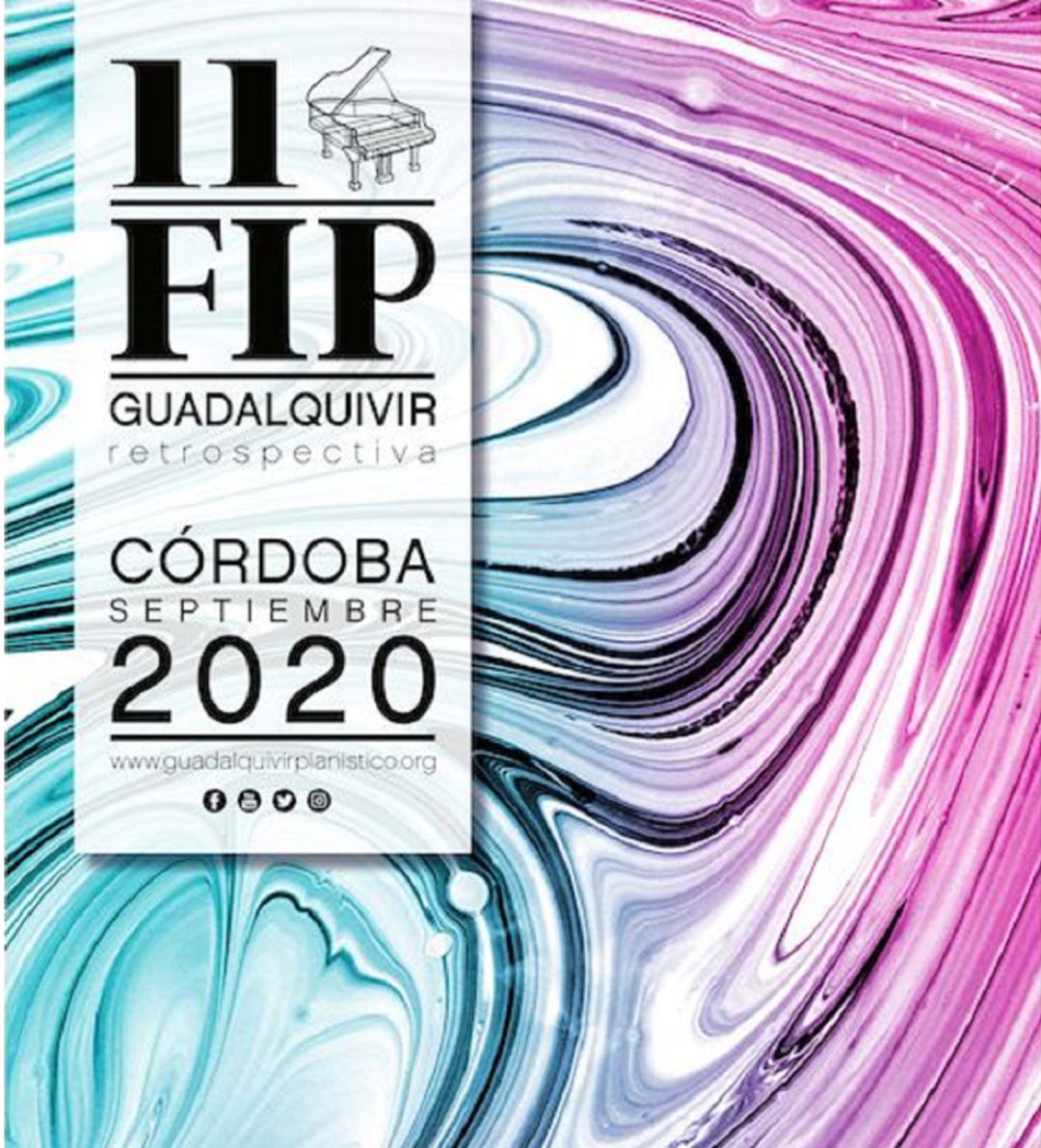 Cartel del IX Festival Internacional de Piano Guadalquivir Cartel del IX Festival Internacional de Piano Guadalquivir