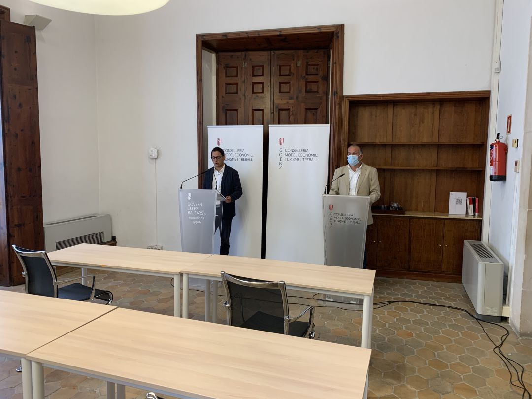 Rueda de prensa del conseller de Trabajo, Iago Negueruela. Rueda de prensa del conseller de Trabajo, Iago Negueruela.