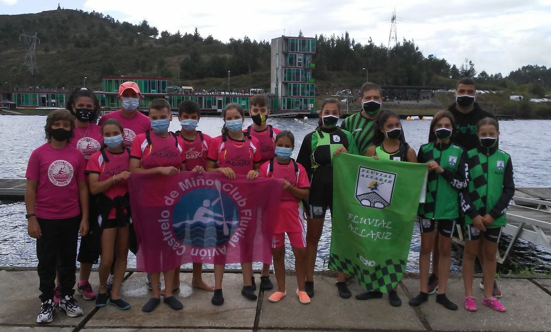 Buena participación ourensana en el campeonato gallego de piragüismo infantil Buena participación ourensana en el campeonato gallego de piragüismo infantil