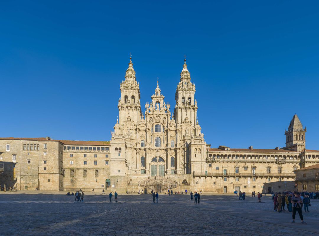 Fachada Catedral de Santiago de Compostela Fachada Catedral de Santiago de Compostela