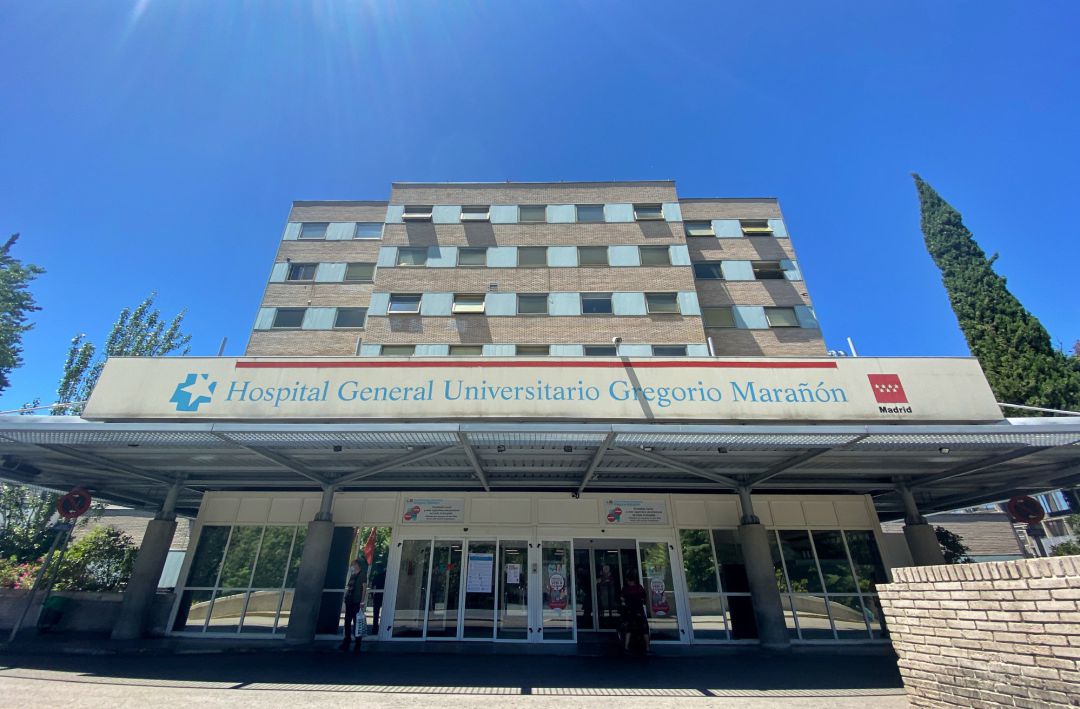 Fachada del Hospital Gregorio Marañón. Fachada del Hospital Gregorio Marañón.