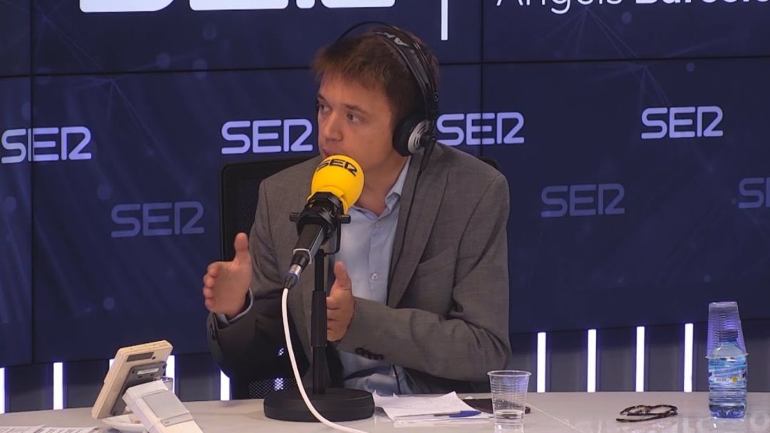 Íñigo Errejón en una imagen de archivo en la SER Íñigo Errejón en una imagen de archivo en la SER