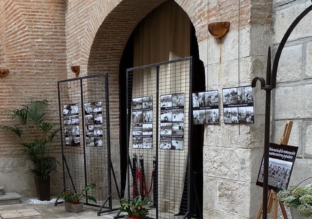 Imágenes de San Antolín que dan forma a la exposición en el Ayuntamiento de Medina del Campo Imágenes de San Antolín que dan forma a la exposición en el Ayuntamiento de Medina del Campo