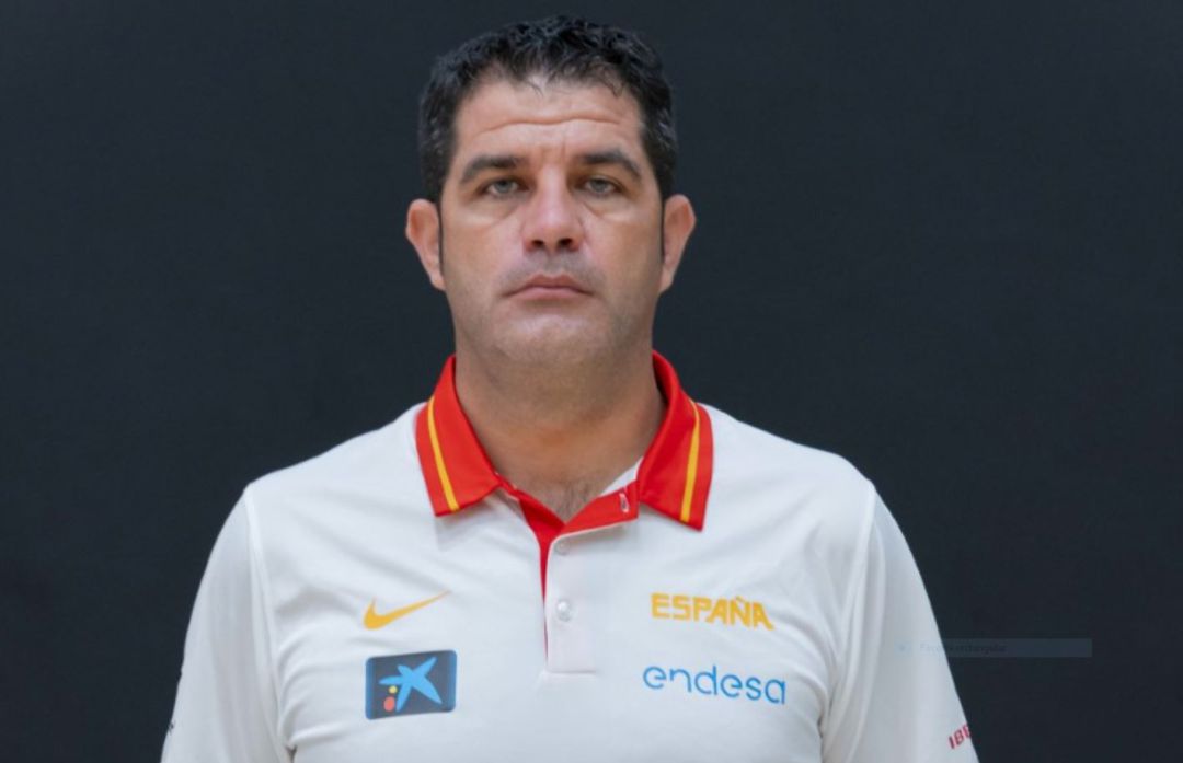 Raúl Fernández con la Selección Española. Raúl Fernández con la Selección Española.