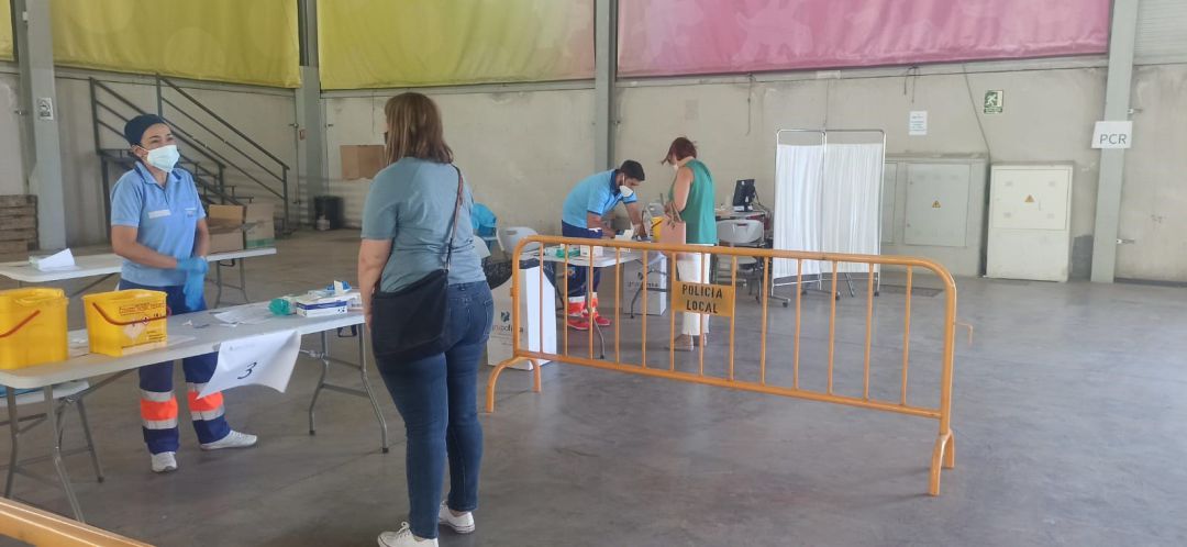 Realización de test covid a profesionales de las escuelas infantiles de Jaén. Realización de test covid a profesionales de las escuelas infantiles de Jaén.