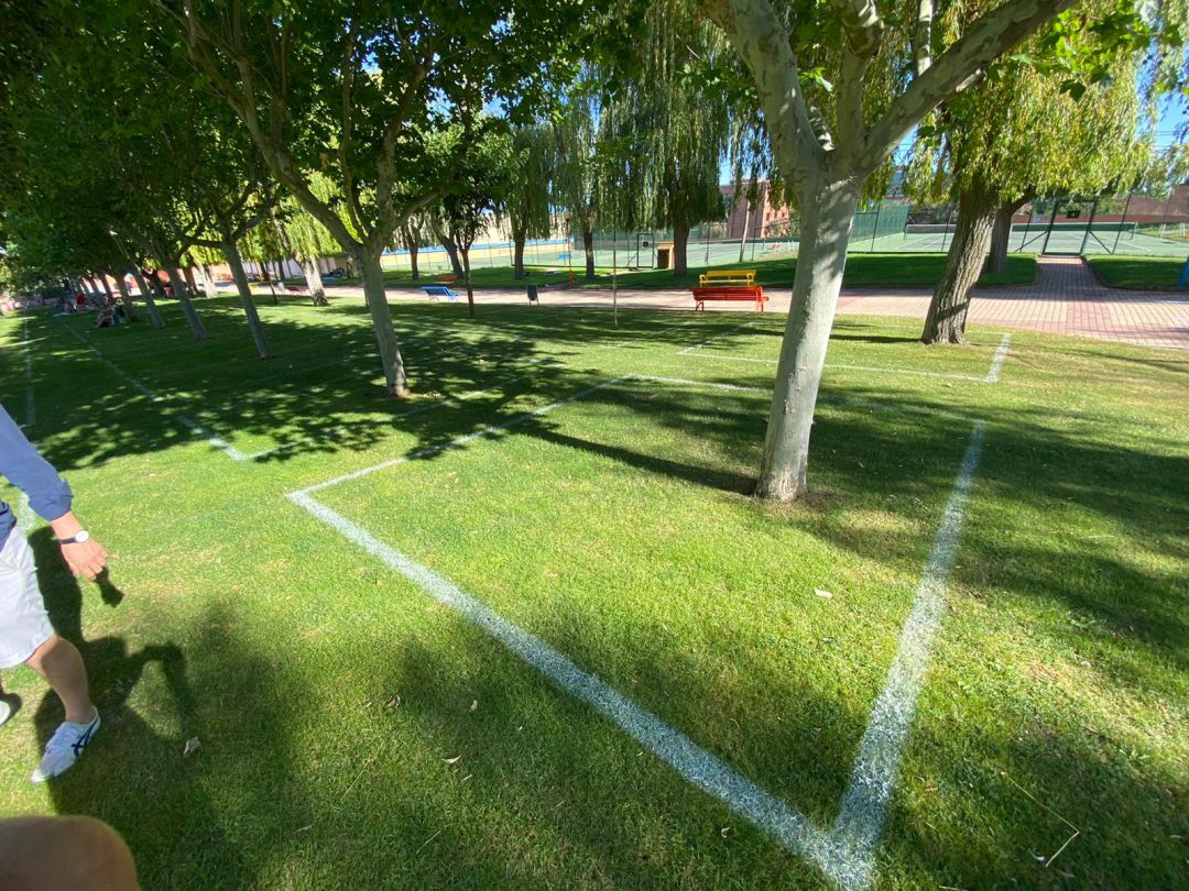 Aspecto que han ofrecido las piscinas durante este verano con parcelas delimitadas Aspecto que han ofrecido las piscinas durante este verano con parcelas delimitadas