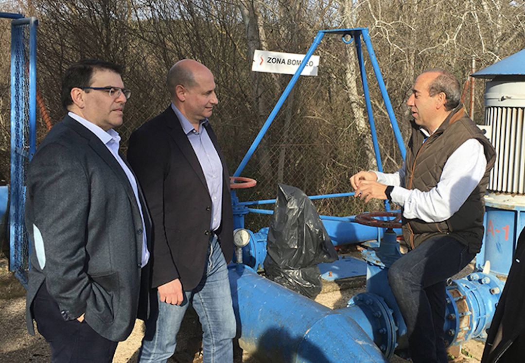 El diputado de Servicios Municipales, José Luis Hidalgo, en una visita anterior a la ETAP del Rumblar. El diputado de Servicios Municipales, José Luis Hidalgo, en una visita anterior a la ETAP del Rumblar.