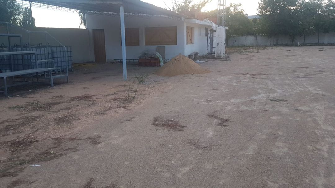 Obras en el Esatdio Municipal Obras en el Esatdio Municipal