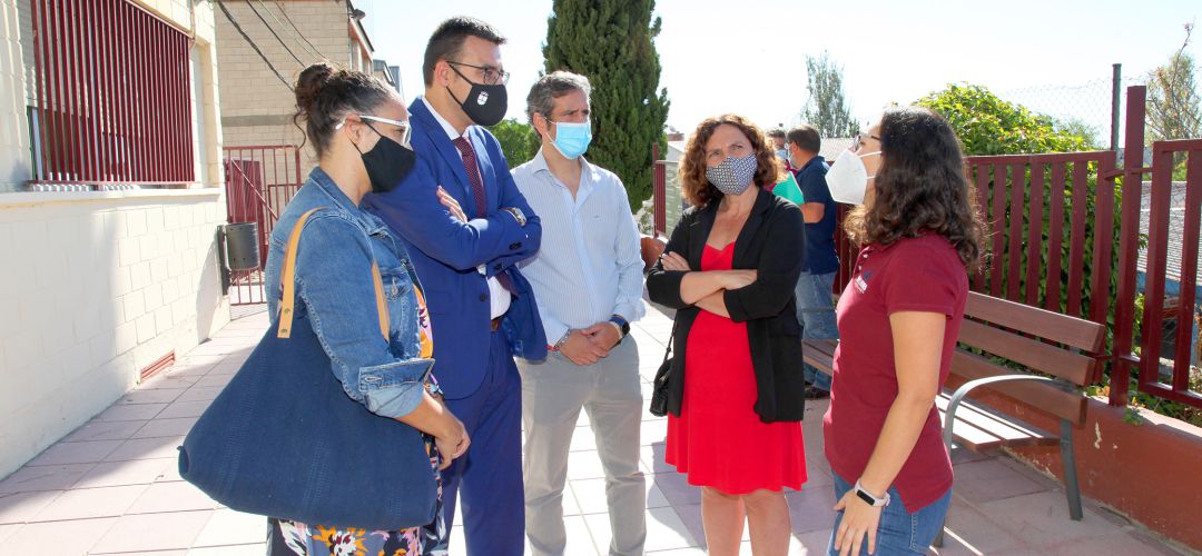 Visita de Arranz y Sotos al CEIP Federico García Lorca Visita de Arranz y Sotos al CEIP Federico García Lorca