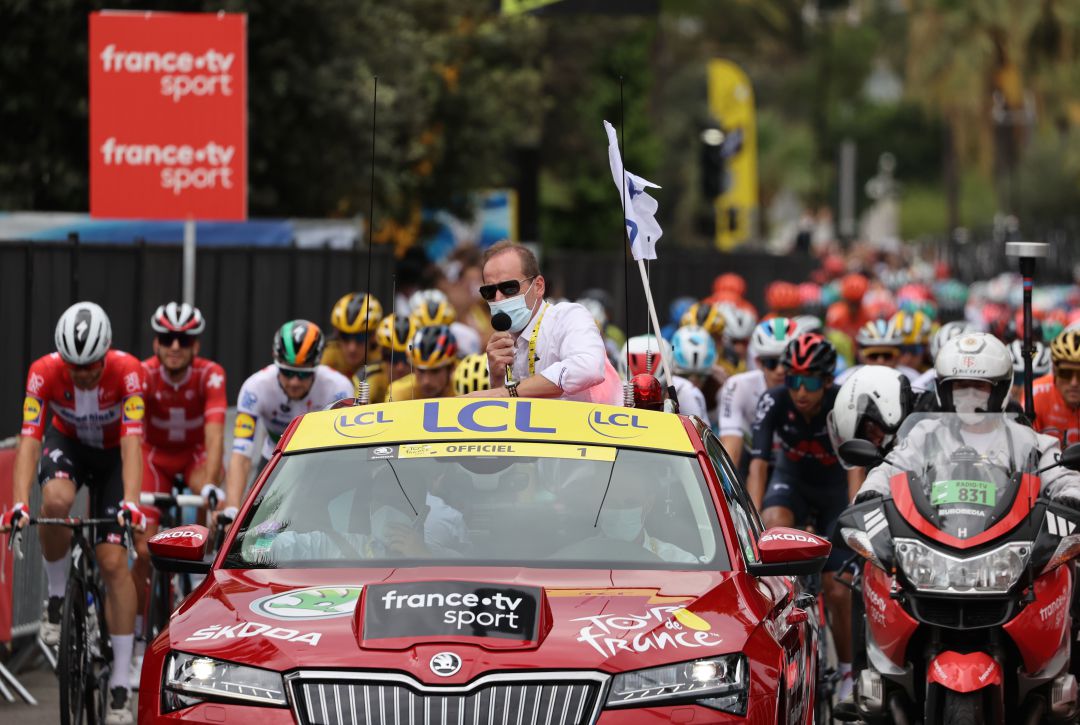 Prudhomme, director de la carrera, positivo Prudhomme, director de la carrera, positivo
