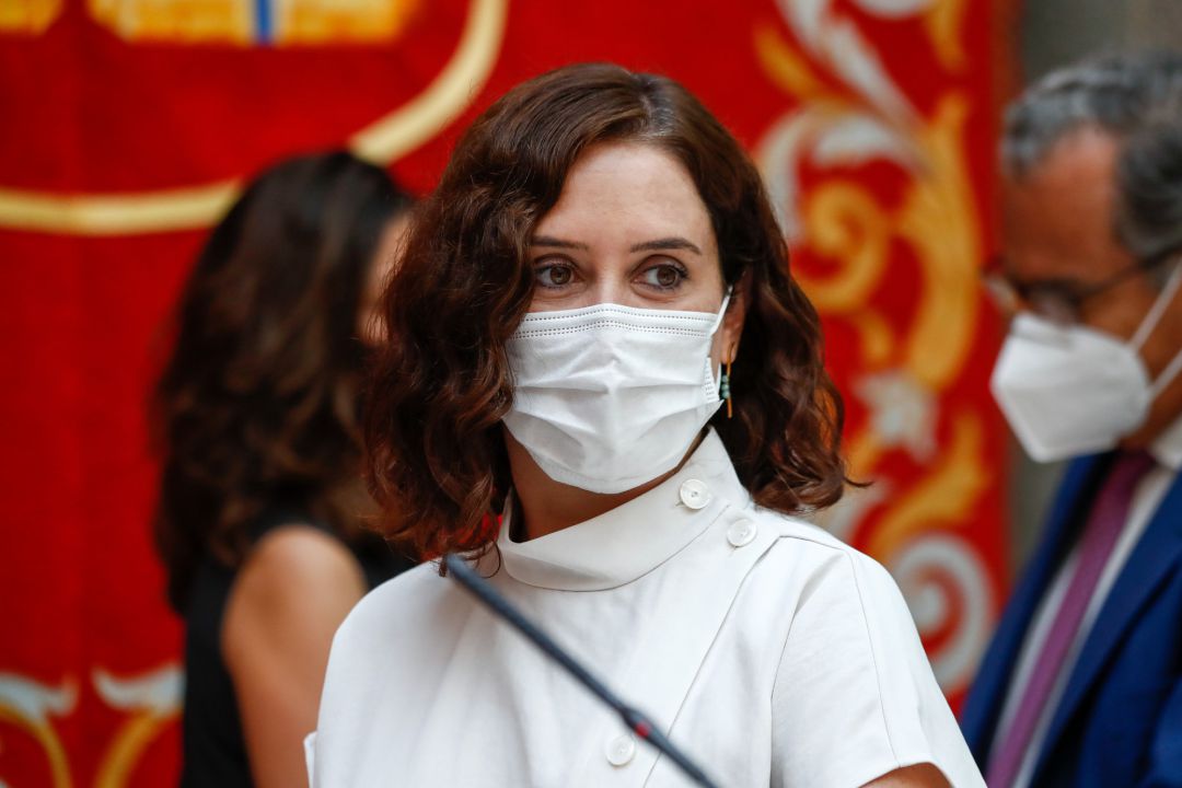La presidenta de la Comunidad de Madrid, Isabel Díaz Ayuso La presidenta de la Comunidad de Madrid, Isabel Díaz Ayuso