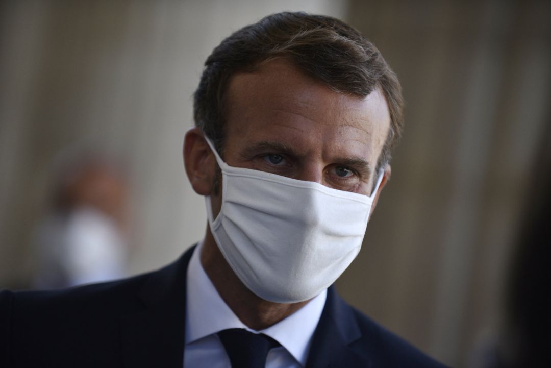 El presidente francés Emmanuel Macron. El presidente francés Emmanuel Macron.