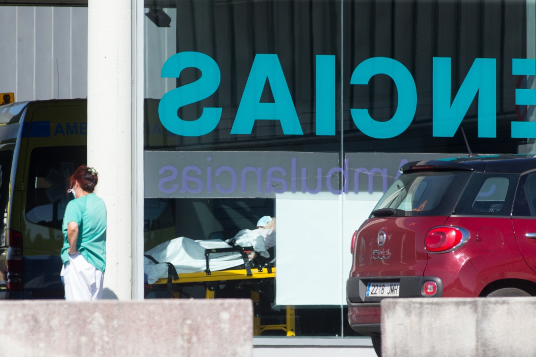 Un paciente con Covid-19 es trasladado desde el Hospital de O Incio al Hospital de Lugo. Un paciente con Covid-19 es trasladado desde el Hospital de O Incio al Hospital de Lugo.
