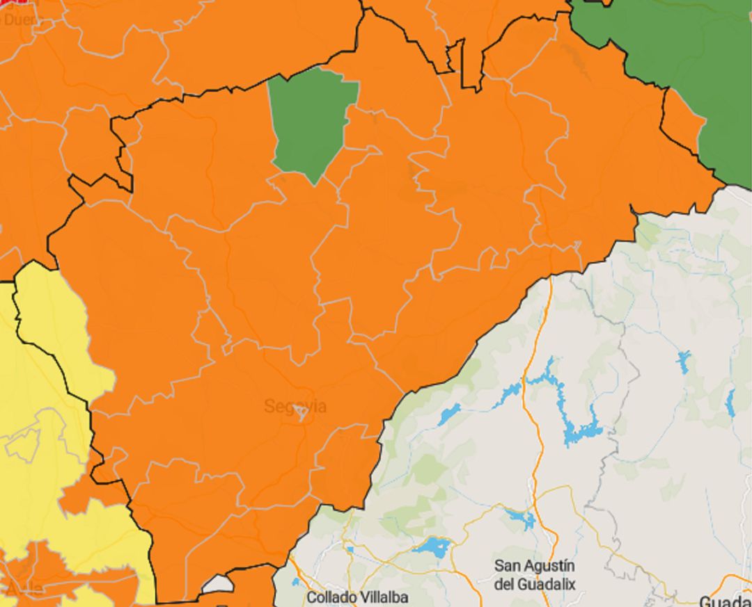 Mapas ZBS de la provincia de Segovia a 8 de septiembre. Mapas ZBS de la provincia de Segovia a 8 de septiembre.
