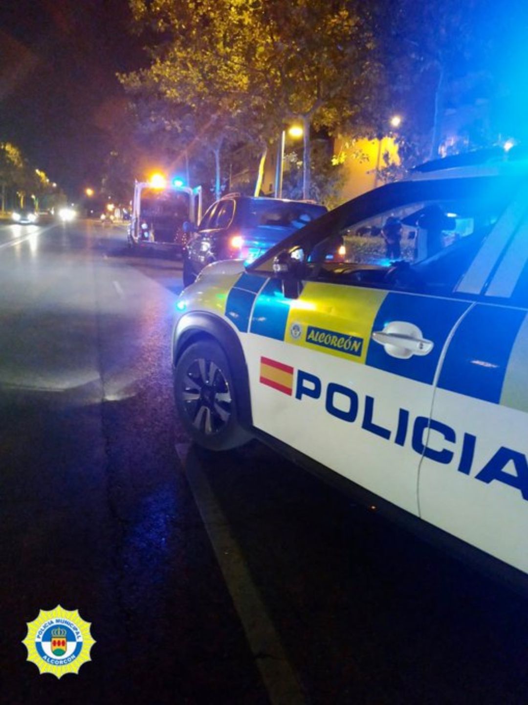 Vehículo de la Policía Municipal de Alcorcón Vehículo de la Policía Municipal de Alcorcón