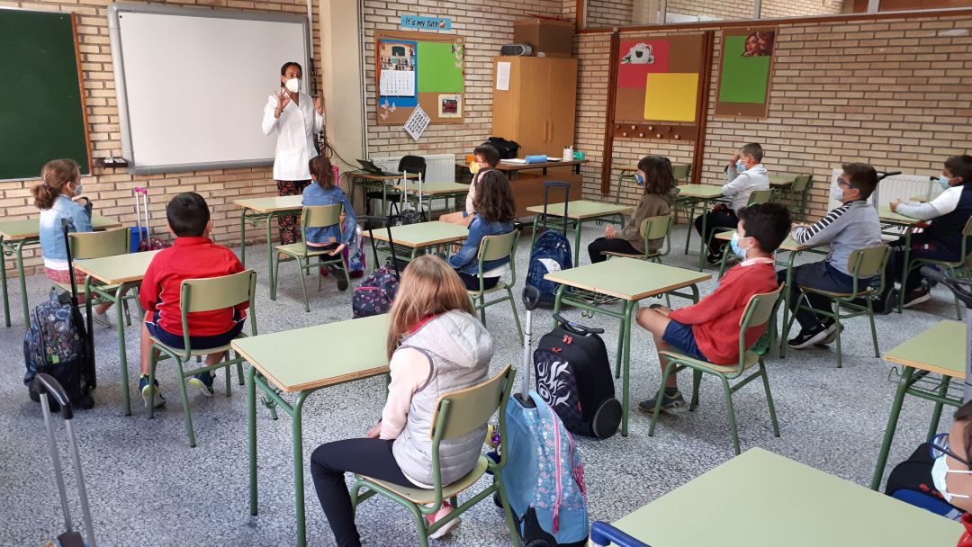 Aula del colegio Claret Aula del colegio Claret