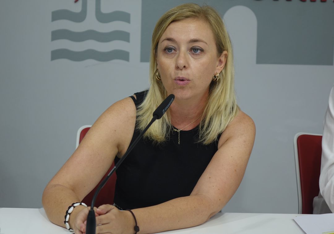 La tinent d'alcalde Natàlia Enguix La tinent d'alcalde Natàlia Enguix