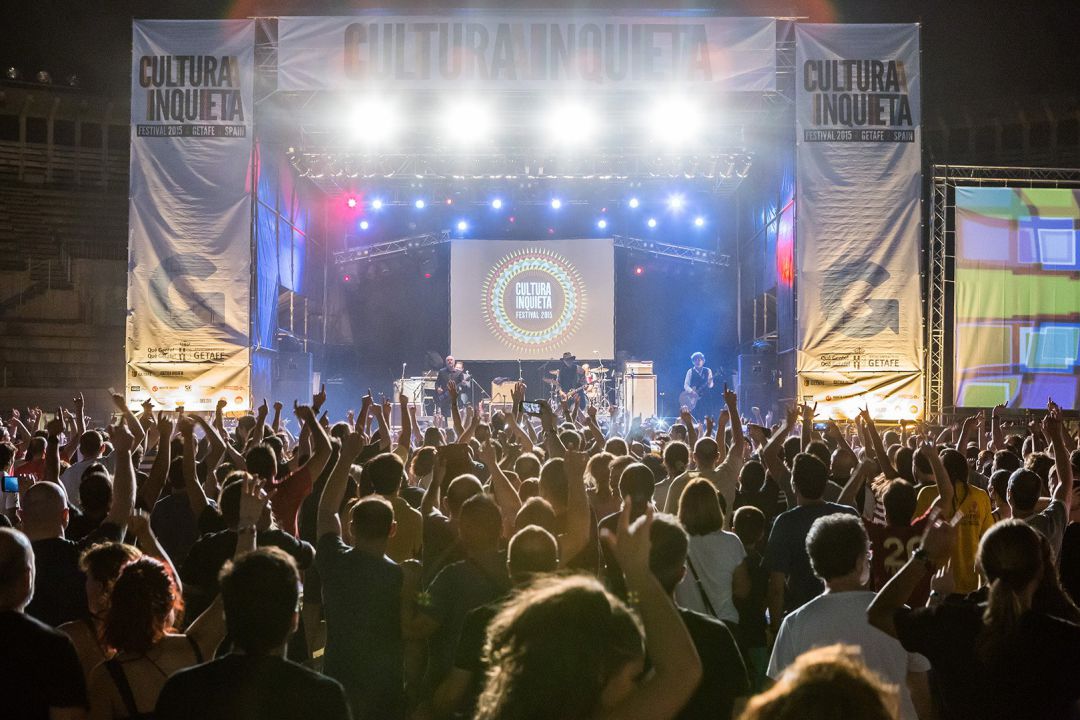 Imagen de una edición anterior del festival Cultura Inquieta en Getafe. Imagen de una edición anterior del festival Cultura Inquieta en Getafe.