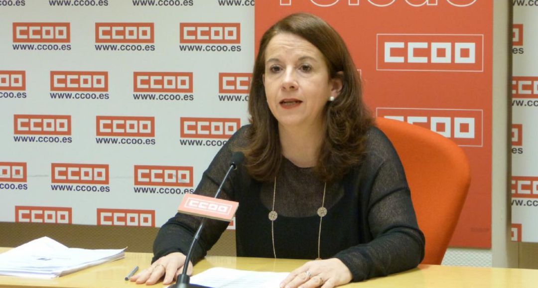 Raquel Payo, secretaria regional de Salud Laboral de CC. OO. Castilla-La Mancha en una imagen de archivo Raquel Payo, secretaria regional de Salud Laboral de CC. OO. Castilla-La Mancha en una imagen de archivo