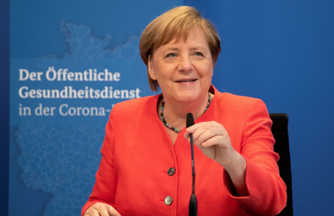 La canciller alemana, Angela Merkel La canciller alemana, Angela Merkel