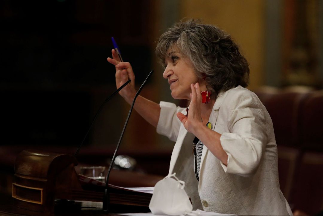 La diputada socialista Maria Luisa Carcedo durante su intervención en el pleno del Congreso celebrado este jueves. La diputada socialista Maria Luisa Carcedo durante su intervención en el pleno del Congreso celebrado este jueves.