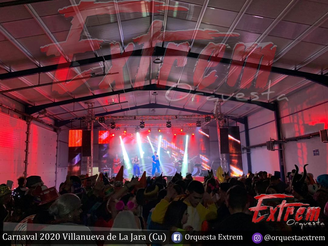Actuación el pasado carnaval en Villanueva de la Jara Actuación el pasado carnaval en Villanueva de la Jara