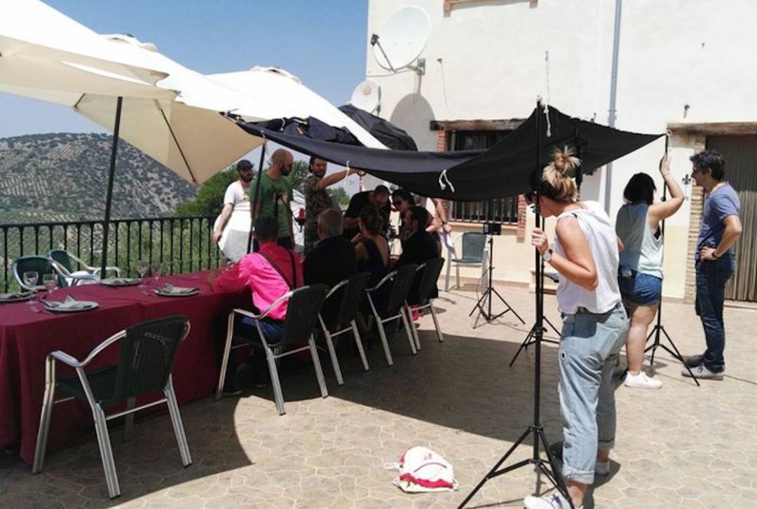 Rodaje de uno de los cortometrajes del concurso 'Rondado por Jaén'. Rodaje de uno de los cortometrajes del concurso 'Rondado por Jaén'.