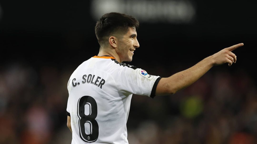 Carlos Soler, durante un encuentro en Metalla. Carlos Soler, durante un encuentro en Metalla.