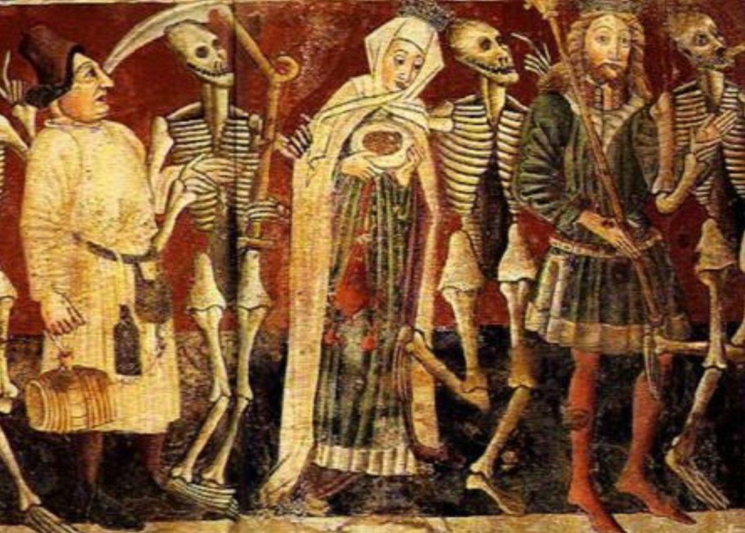 La danza de la muerte fue un movimiento artístico de finales de la Edad Media. La danza de la muerte fue un movimiento artístico de finales de la Edad Media.