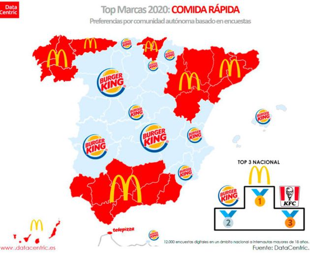 Marcas de comida rápida favoritas. Marcas de comida rápida favoritas.