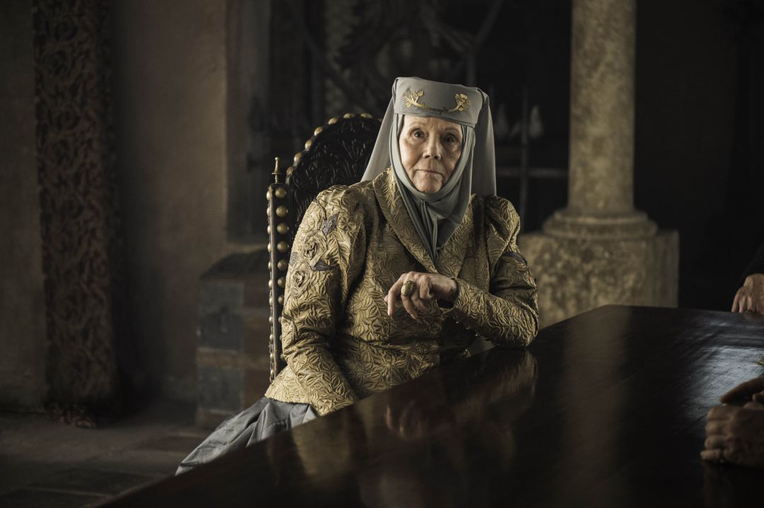 La actriz británica Diana Rigg. La actriz británica Diana Rigg.