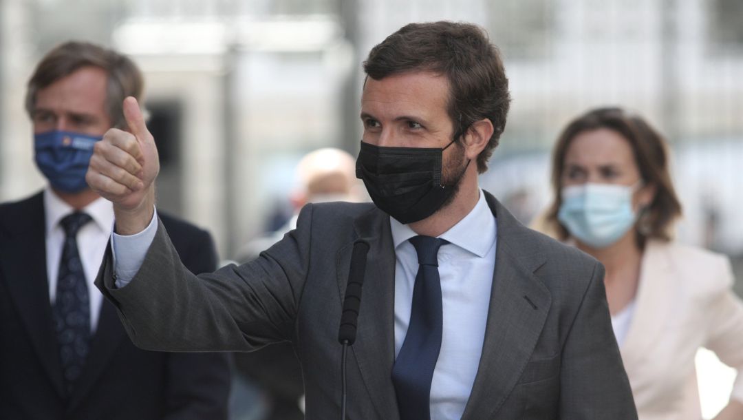 El líder del PP, Pablo Casado. El líder del PP, Pablo Casado.