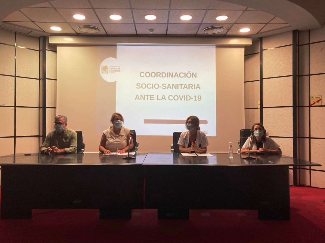 Reunión con diversos colectivos para hablar de la crisis sanitaria Reunión con diversos colectivos para hablar de la crisis sanitaria