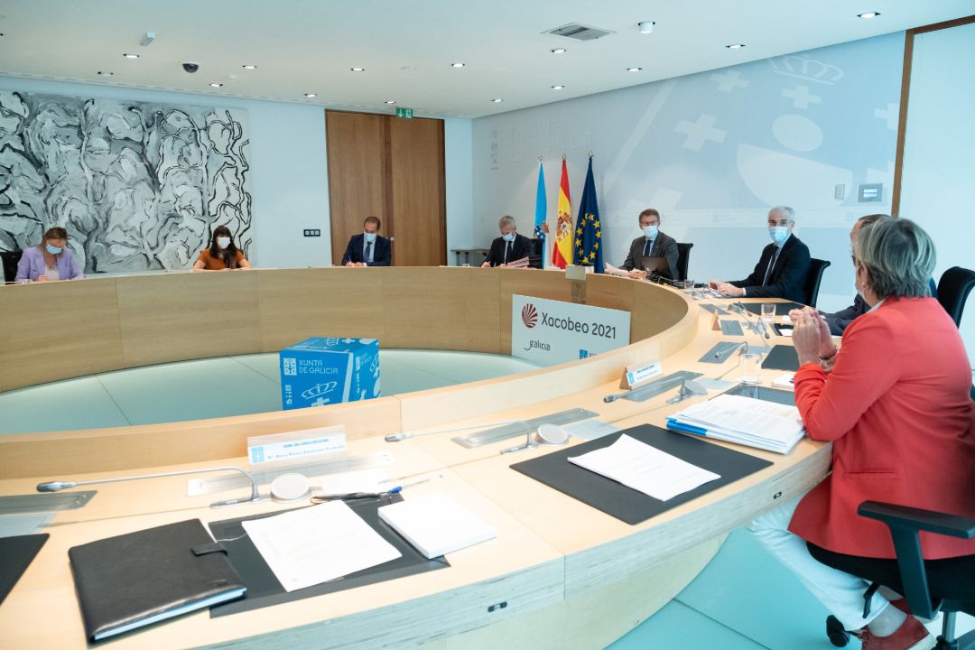 Reunión del Consello de la Xunta. Reunión del Consello de la Xunta.