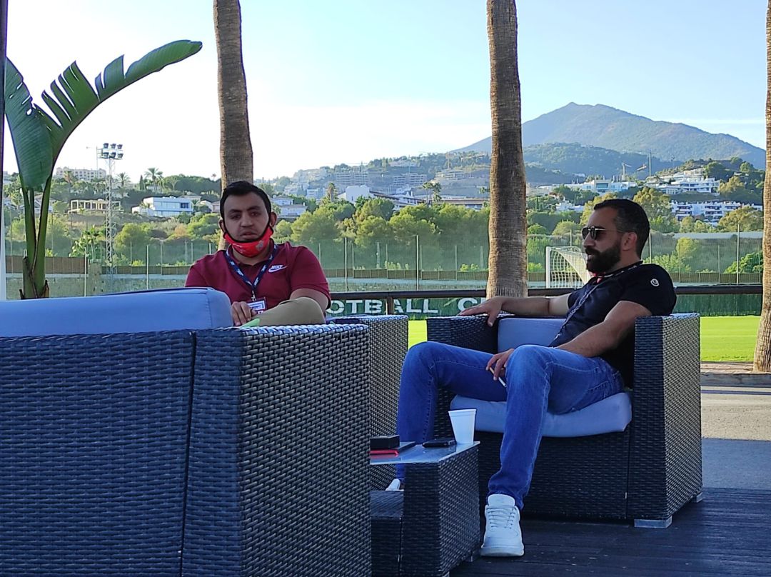 Mohamed Adel y Mohamed El Assy. Mohamed Adel y Mohamed El Assy.