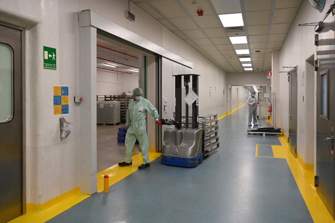 Laboratorio en Italia. Laboratorio en Italia.