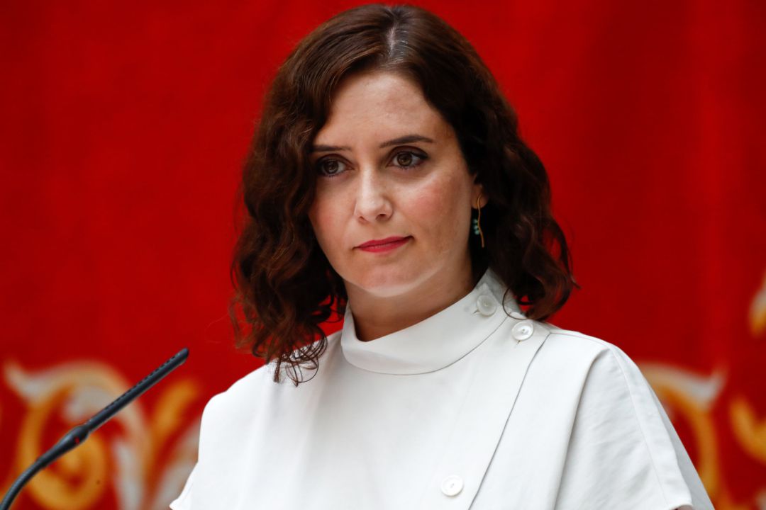 Imagen de archivo de la presidenta de la Comunidad de Madrid, Isabel Díaz Ayuso. Imagen de archivo de la presidenta de la Comunidad de Madrid, Isabel Díaz Ayuso.