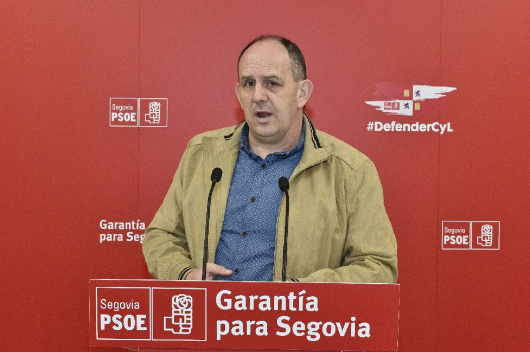 José Luis Aceves, secretario general del PSOE de Segovia, en una imagen de archivo José Luis Aceves, secretario general del PSOE de Segovia, en una imagen de archivo